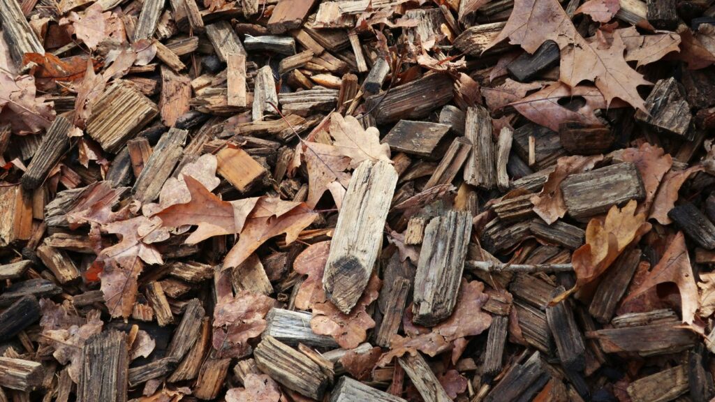 mulch weight per yard